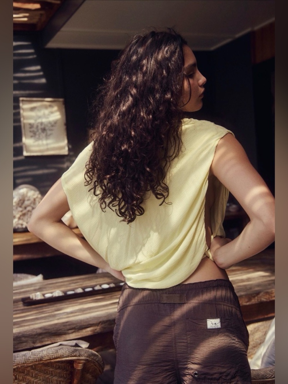FREE PEOPLE DARIA TOP/BLOUSE - Picture 2 of 14
